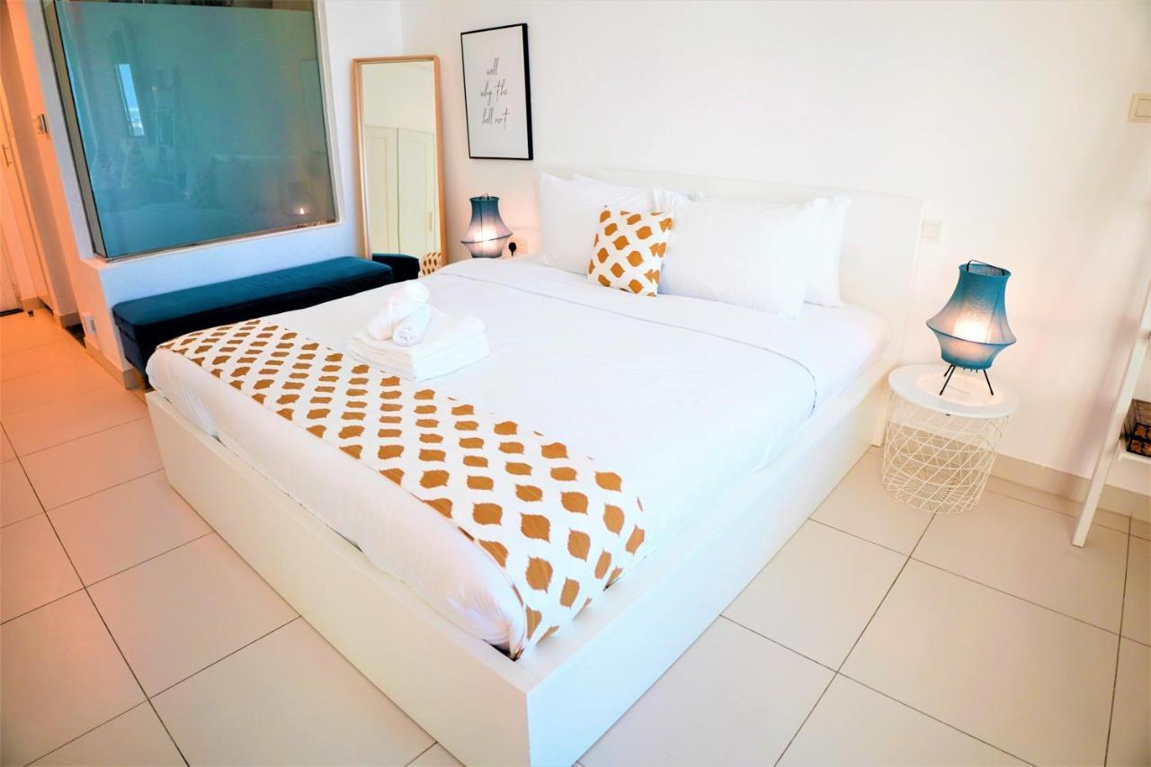 Luxury On The Palm With Marina View Balcony Apartment Dubai Bagian luar foto